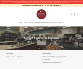 Summitspiceandtea.com(Summit Spice & Tea Company) Screenshot