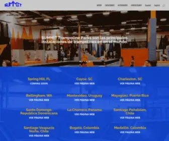 Summittrampolinepark.com(Summit Trampoline Park) Screenshot