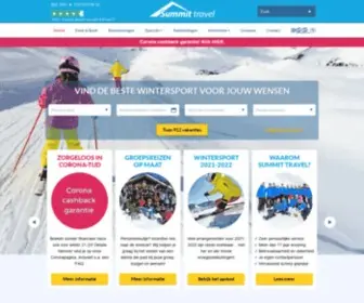 Summittravel.nl(Wintersport 2021/2022 boeken) Screenshot