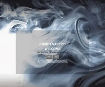 Summitvapeco.com(Summit Vape Co) Screenshot