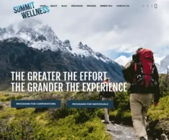 Summitwellness.com(Corporate and Individual Wellness Programs) Screenshot