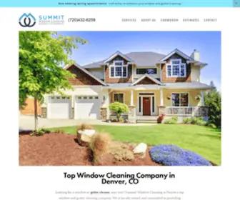 Summitwindowwashing.com(Summit Window Cleaning) Screenshot