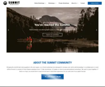 Summitworkshops.com(Summit Photography Workshops) Screenshot
