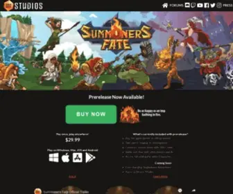 Summonersfate.com(Summoners Fate) Screenshot