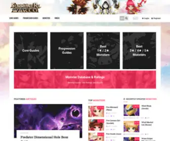 Summonerswar.co(Summoners War Ratings Guide) Screenshot