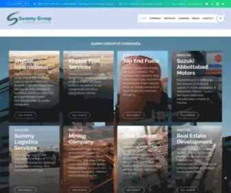 Summygroup.com(Summy Group of Companies) Screenshot
