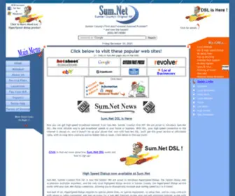 Sum.net(Sumter County's First and Foremost Internet Provider) Screenshot