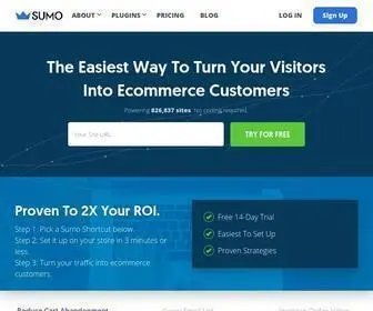 Sumo.com(The #1 FREE email capture tool) Screenshot