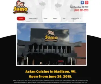 Sumomadison.com(Sumo Steakhouse & Sushi Bar) Screenshot