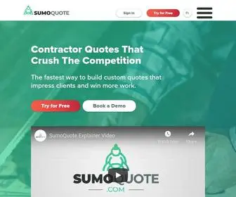 Sumoquote.com(SumoQuote) Screenshot