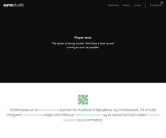 Sumostudio.dk(E-commerce partner for multibrands og modebrands) Screenshot