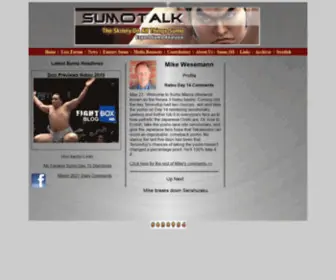 Sumotalk.com(Expert Sumo Analysis) Screenshot