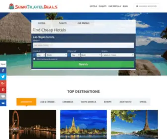 Sumotraveldeals.com(Sumo Travel Deals) Screenshot