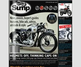 Sumpmagazine.com(CLASSIC MOTORCYCLES) Screenshot