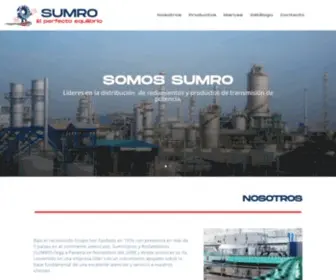 Sumropanama.com(Suministros y Rodamientos) Screenshot