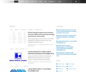 Sumselloker.com(SUMSEL LOKER) Screenshot