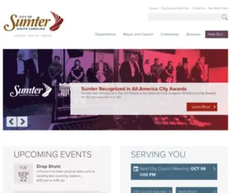 Sumter-SC.com(City of Sumter) Screenshot