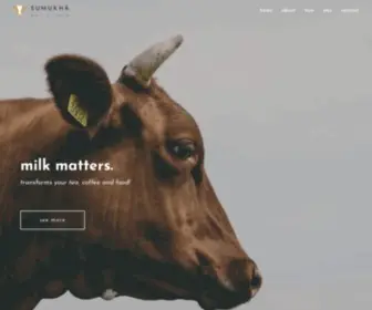 Sumukhadairyfarm.com(Dairy Farm) Screenshot