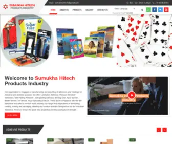 Sumukhahitech.com(Sumukha Hitech products Industry) Screenshot