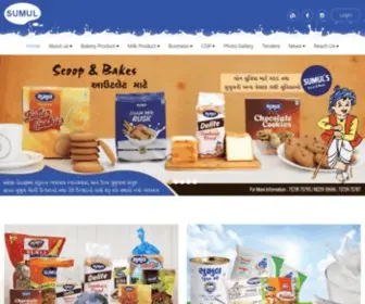 Sumul.com(Milk & milk products manufacturer & supplier company in Surat) Screenshot