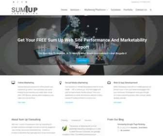 Sumupconsulting.com(Sum Up Consulting Group Inc) Screenshot