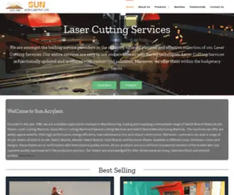 Sunacrylam.in(Sun Acrylam Private Limited) Screenshot