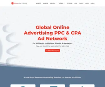 Sunadnetwork.com(A CPA Affiliate Network) Screenshot
