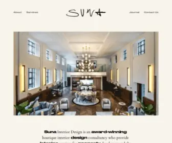 Sunainteriordesign.com(Boutique Interior Design Studio) Screenshot