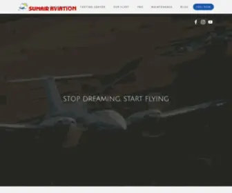 Sunairaviation.com(Sunair Aviation) Screenshot