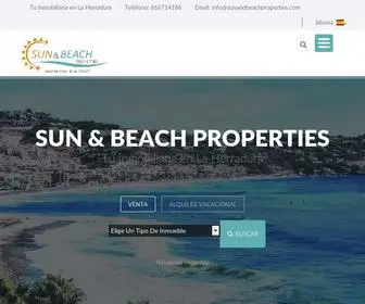 Sunandbeachproperties.com(Tu Inmobiliaria en La Herradura) Screenshot