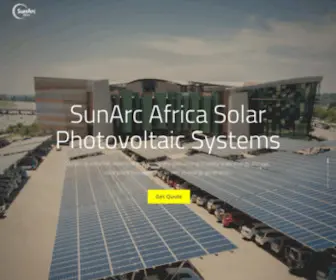 Sunarc-Africa.com(SunArc Africa) Screenshot