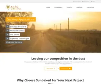 Sunbaked.com(Sunbaked Software Inc) Screenshot