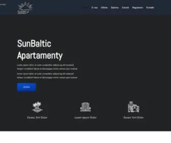 Sunbaltic.pl(SunBaltic APARTAMENTY) Screenshot