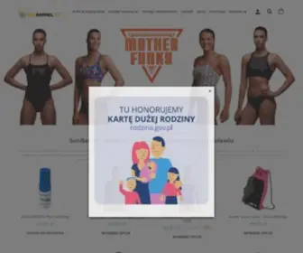Sunbarrel.pl(Sklep internetowy ze strojami kąpielowymi) Screenshot