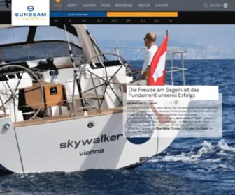 Sunbeam-Yachts.com(Tradition trifft moderne) Screenshot