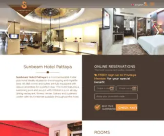 Sunbeamhotel.net(Sunbeam Hotel Pattaya) Screenshot