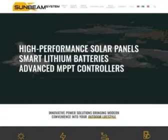 Sunbeamsystem.com(Solar Panels) Screenshot