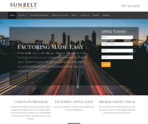Sunbeltfinance.com(Sunbeltfinance) Screenshot