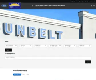 Sunbeltford.com(Shop Vehicles For Sale at Sunbelt Ford of Sylvester) Screenshot
