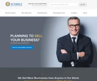 Sunbeltnetwork.com(Sunbelt Business Brokers) Screenshot