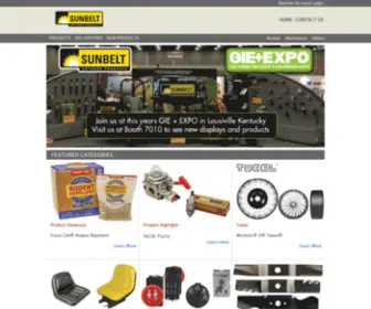Sunbeltparts.com(Sunbelt Outdoor Products) Screenshot