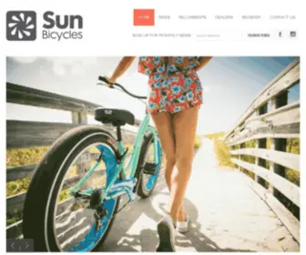 Sunbicycles.com(Sun Bicycles) Screenshot