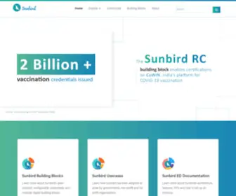 Sunbird.org(Sunbird) Screenshot