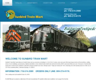 Sunbirdtrainmart.com(Sunbird Train Mart) Screenshot