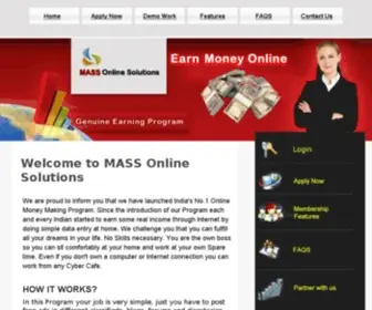 Sunbizteam.in(Mass Online Solutions) Screenshot