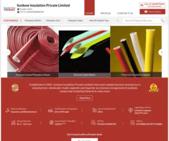 Sunbowinsulation.in(Sunbow Insulation Private Limited) Screenshot