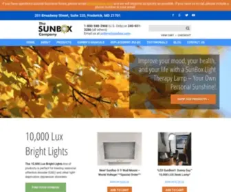 Sunbox.com(Resolve Seasonal Affective Disorder (SAD)) Screenshot