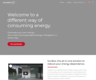 Sunboxsmart.com(SunBox) Screenshot