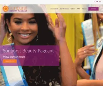 Sunburstbeauty.com(Sunburst Beauty Pageant) Screenshot