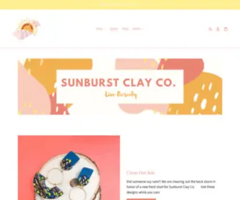 Sunburstclayco.com(Sunburst Clay Co) Screenshot